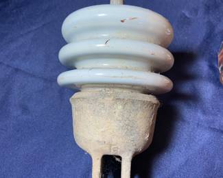 Vintage Hanging Pin Insulator