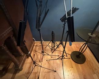 music stands