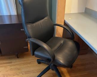Executive Leather Desk Chair