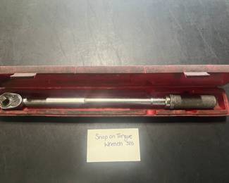 Snap-on Torque Wrench 3/8