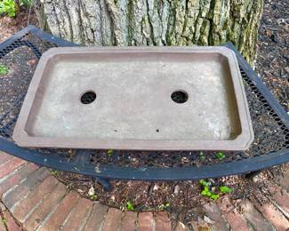 Bonsai planter.