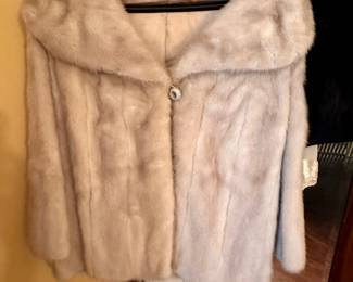 Vintage mink jacket.