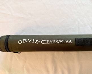 Brand new Orvis Clearwater fishing rod in case.