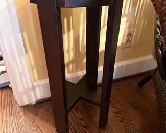 Arts and crafts side table.