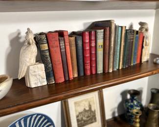 More antique books.