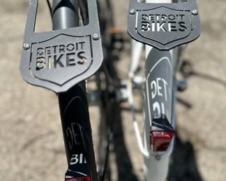 Two cool Detroit Bikes.