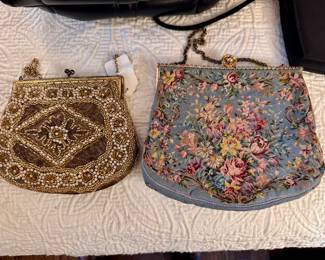 Vintage handbags.