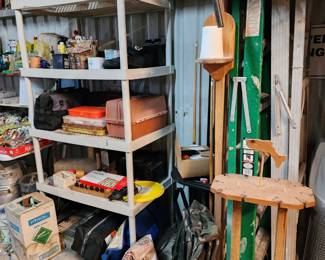 Good ladders, minnow buckets, tackle boxes, and more