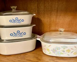 Corning Ware Casserole Dishes