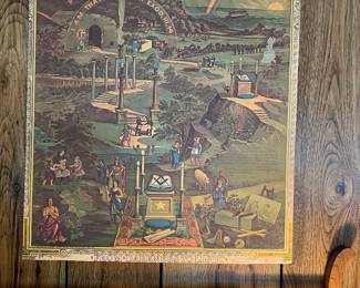 Masonic print 