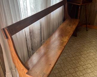 Early wooden Bench 
