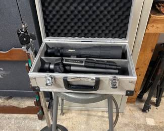 Telescope with 2 tripods 