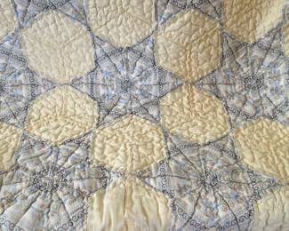 Machine stitched quilt 