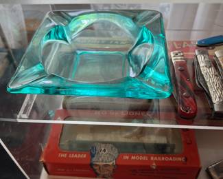 Aqua ashtray 