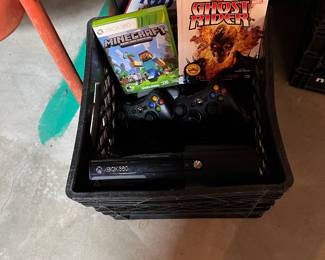 Xbox 360 w games 