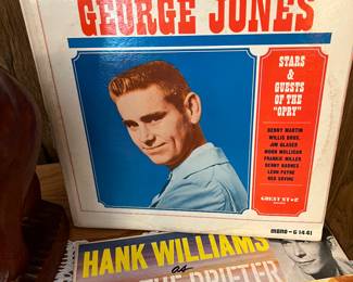 Albums  George Jones 
Hank Williams 