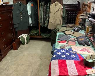 Military memorabilia 