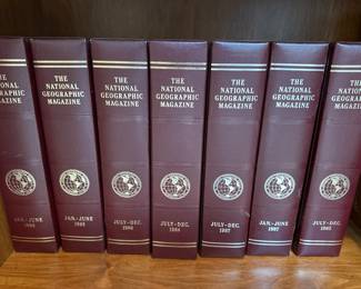 National Geographic Magazines in presentation boxes. 33 years.
1981-2013.