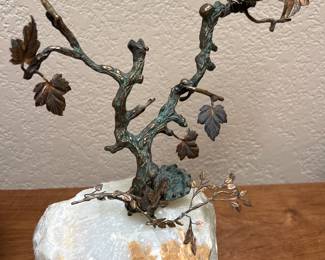 Vintage Curtis Jere’ Bronze.12” tall. 