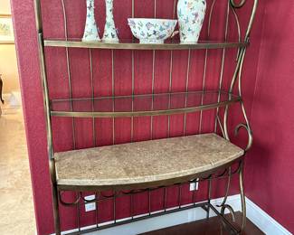 $125. Iron display rack.