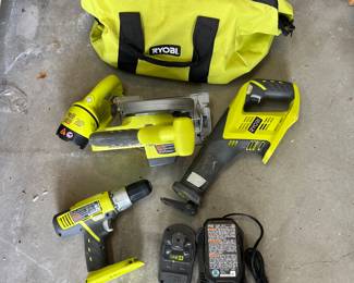Like new set,  Ryobi .