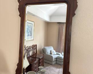 $450. HENREDON Aston Court Large Chippendale Wall Mirror.