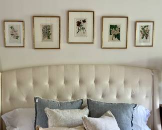 Bamboo and gilt frames make these stunners come to life - these are perfection.