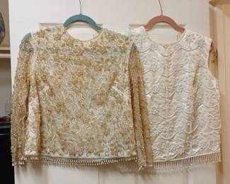 Vintage Beaded Tops