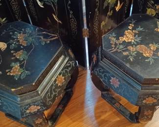Vintage Asian Stools