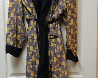 Vintage Silk Smoking Jacket