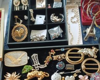 Costume Jewelry. Vintage and Sterling