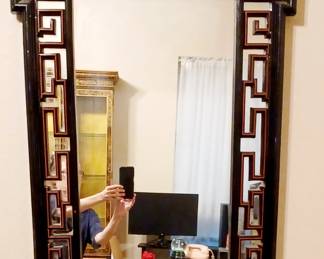 Gorgeous Vintage Asian Mirror