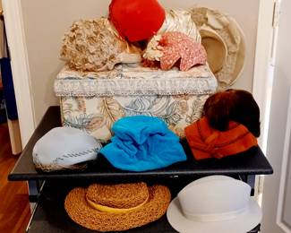 Huge Collection Vintage Hats