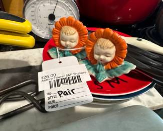 Anthro Flower S&P Shakers