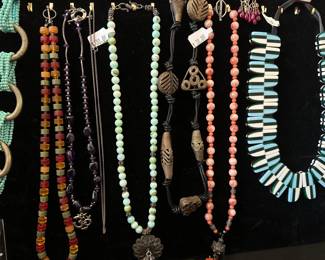 Stone necklaces