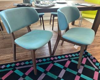 Calligaris Stream table and Claire chairs