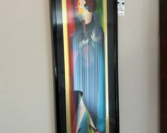 Linda Le Kinff Signed Serigraph