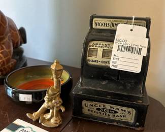 Uncle Sam's 3 Coin Bank