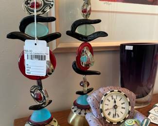 Orna Lalo Candlesticks Pair