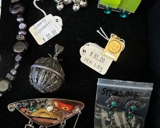 Roberto Giannotti earrings, Didae Sterling Earrings