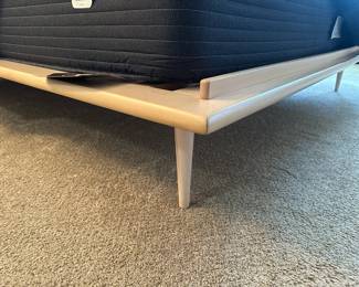 Copeland Wave solid maple bedroom set, King Size Serta Grandmere Mattress