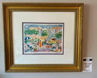Jean-Claude Picot Print
