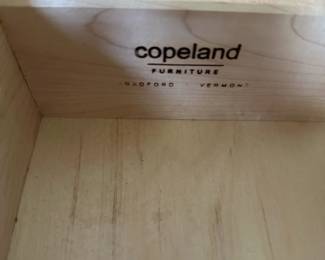 Copeland Wave Solid Maple Nightstand