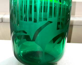 Leon Applebaum Art Glass Vase