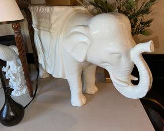 Elephant Garden Stool