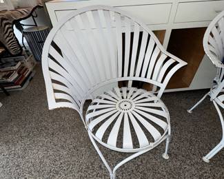 Francois Carre patio chairs