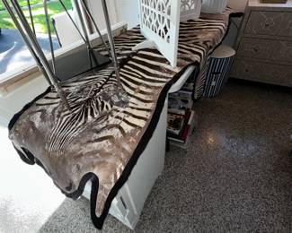 Zebra Skin Rug
