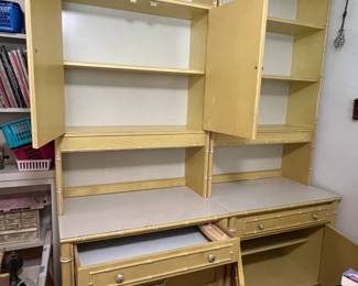 Pre-Sale Available: Thomasville Faux Bamboo (2) Chests & (2) Hutch