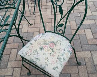 We found the seats for the four chairs 