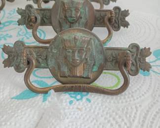 Vintage 1930s Tutenkamen hardware